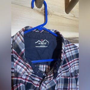 KAVU Pearl Snap Short Sleeve (XL)